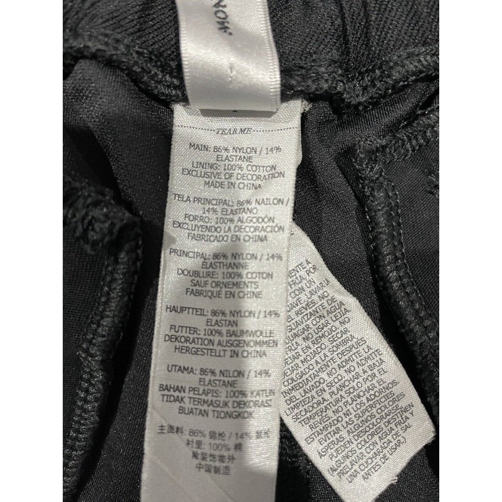 Lorna Jane Black Pants Size XS Stretch Jogger Ankle Zip - Picture 8 of 9